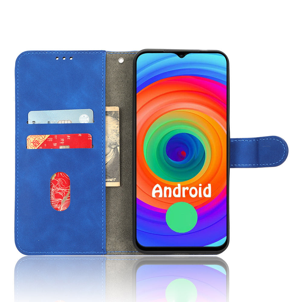 For Ulefone Note 14 Skin-touch PU Phone Leather Case Wallet Stand Shockproof Cell Phone Cover For Ulefone Note 14 Skin-touch PU Phone Leather Case Wallet Stand Shockproof Cell Phone Cover